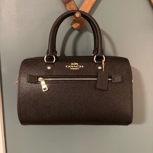 Coach Rowan Leather Satchel